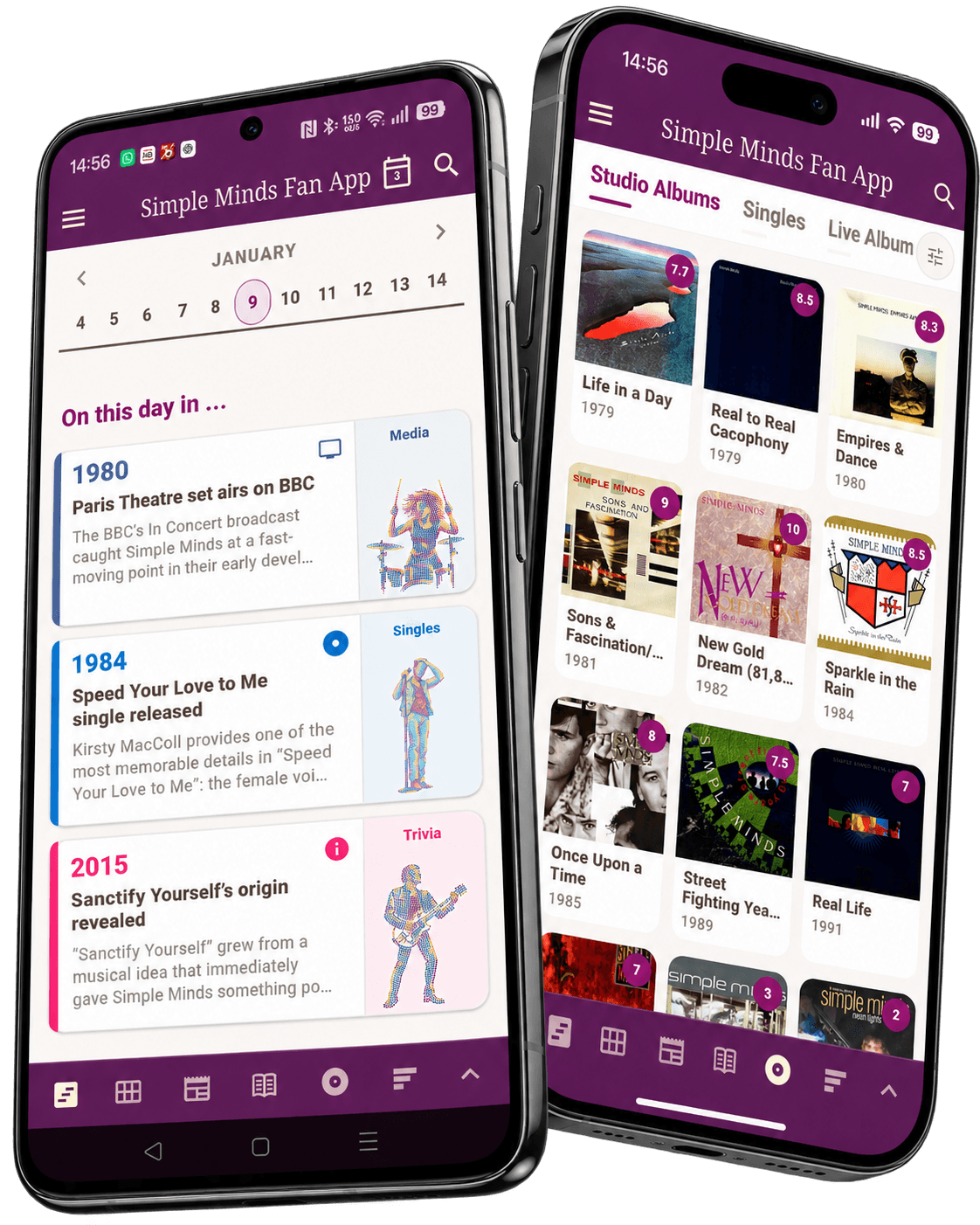 Simple Minds Fan App